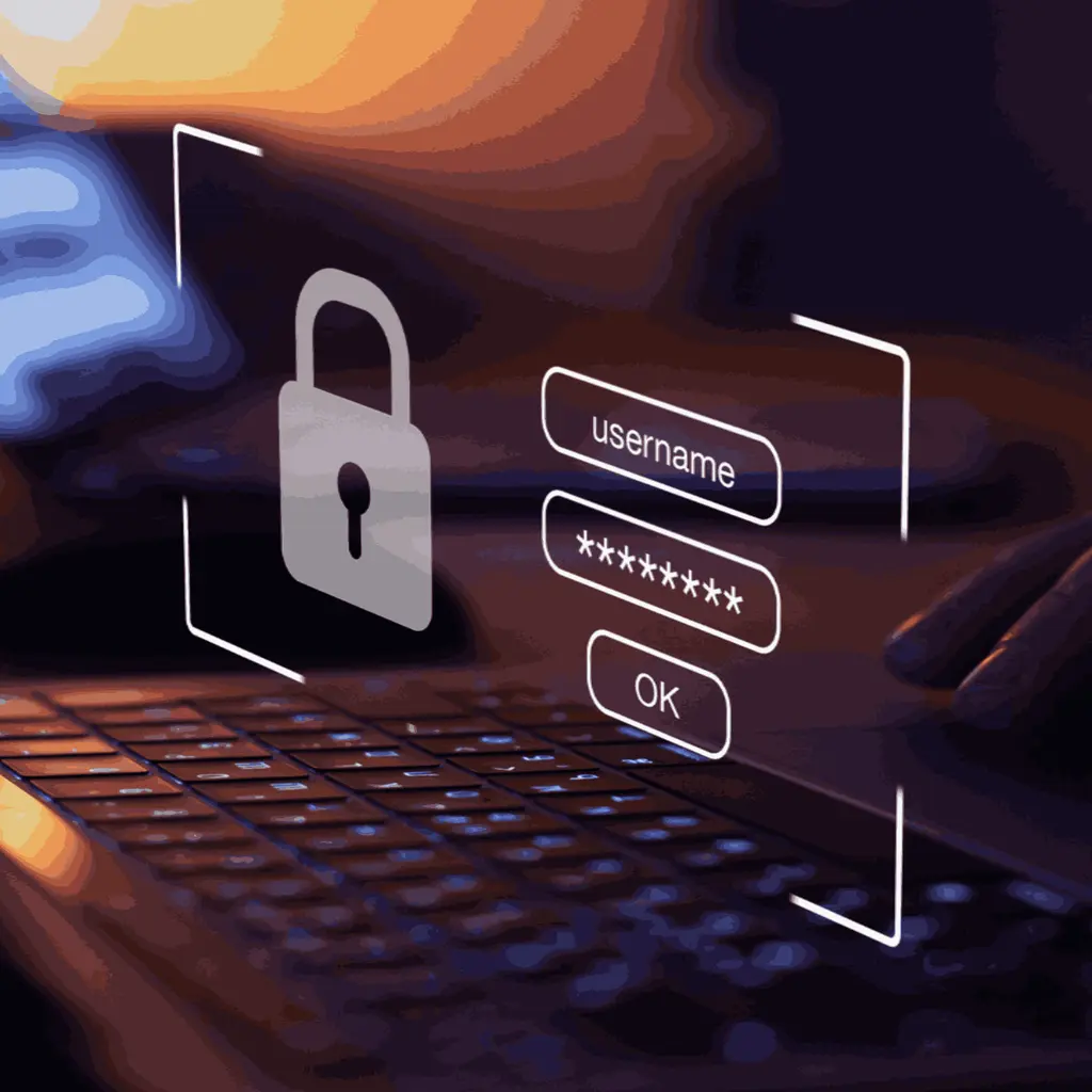 Illustration of account sign-in and protection